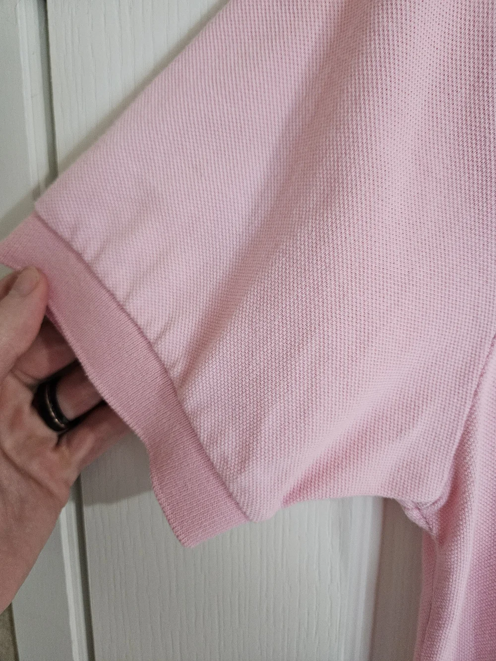 Polo by Ralph Lauren Pink Short-Sleeve Polo with Navy Pony